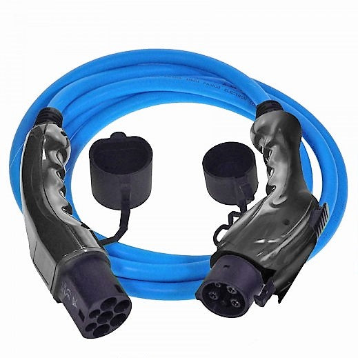 Blue Type 1 EV Charge Lead