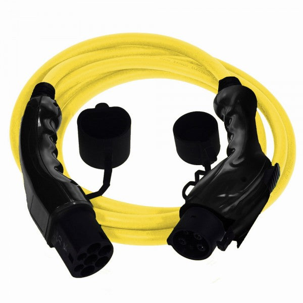 Yellow Type 1 EV Charge Lead